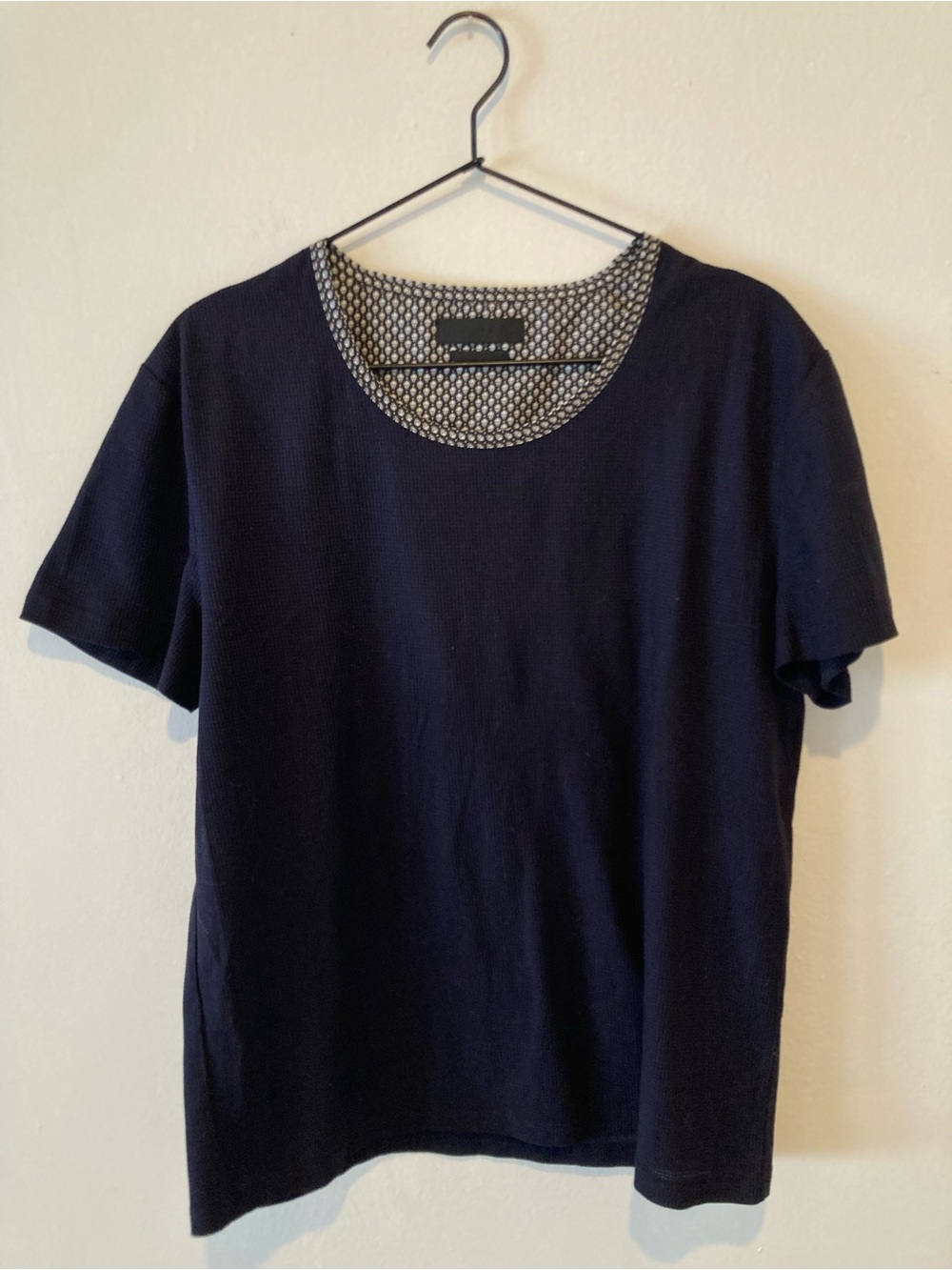 Alexander McQueen waffle tee NWOT